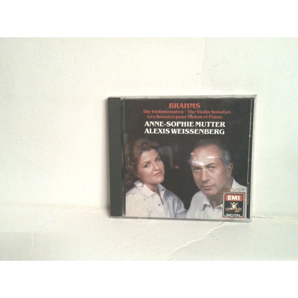 Brahms Anne-Sophie Mutter Alexis Weissenberg CD 1983